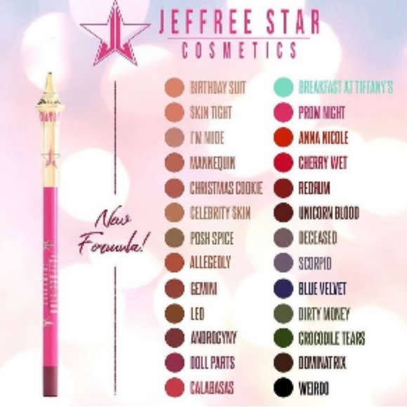 Jeffree Star Other - Jeffree Star Lip Liner